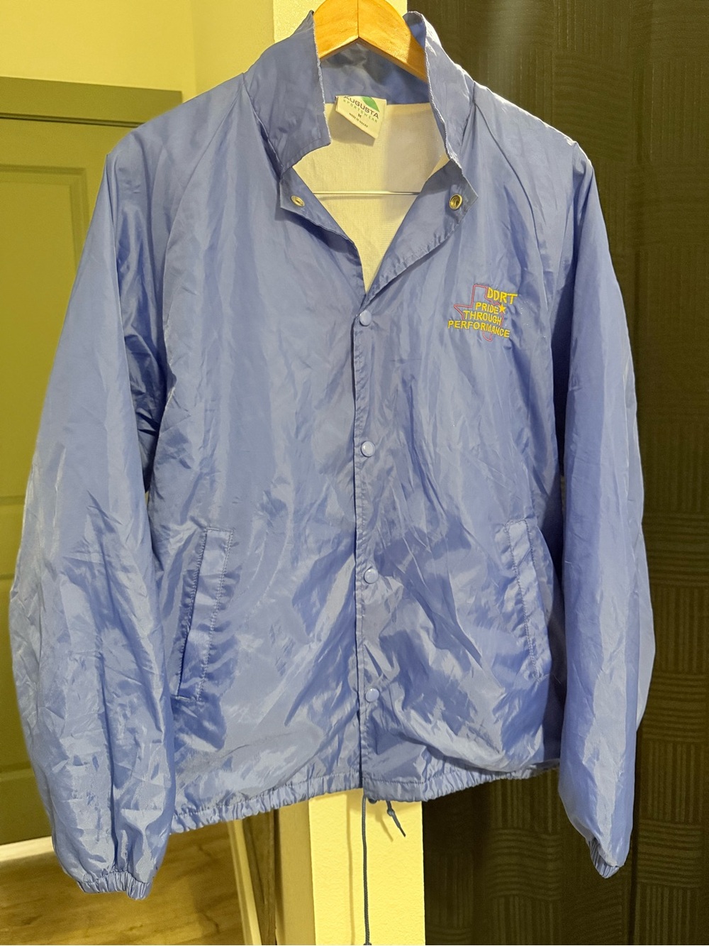 Augusta Sportswear Light Blue Men’s Windbreaker Jacket